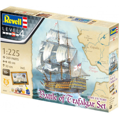 Збірна модель Revell Корабель Victory &quot;Трафальгарська битва&quot;. Масштаб 1:225 (RVL-05767)