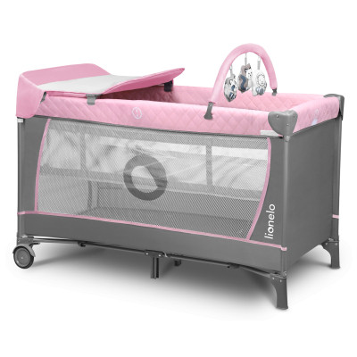 Дитячий манеж Lionelo Flower Flamingo (LO-FLOWER FLAMINGO)