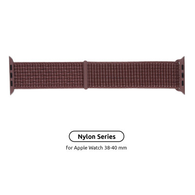 Ремінець до смарт-годинника Armorstandart Nylon Band для Apple Watch 42 (Series 11-10)/41/40/38 Smoke Purple (ARM55850)