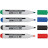 Набір маркерів Buromax JOBMAX Board, SET*4шт+губка (BM.8800-84)