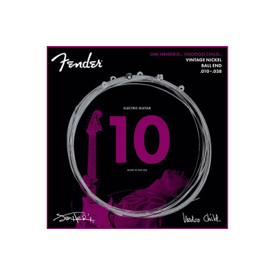 Струни для гітари Fender Jimi Hendrix Voodoo Child 10-38 Electric Guitar Strings (236921)