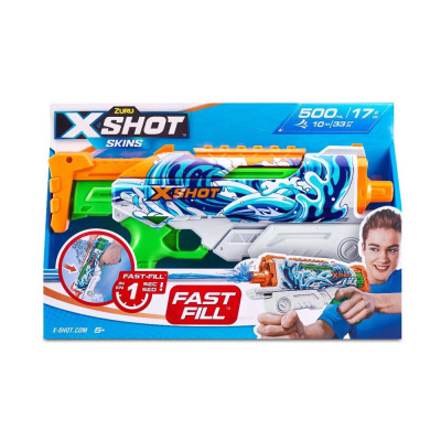 Іграшкова зброя Zuru X -Shot Водний бластер Fast FIill Sins HYPERLOAD Waves (11854A)
