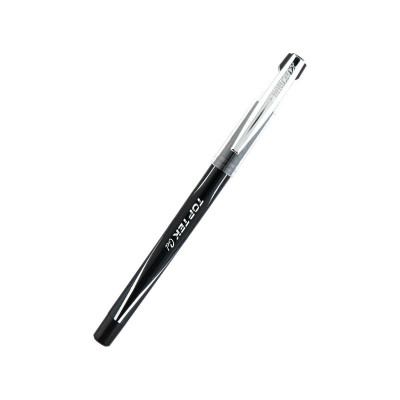Ручка гелева Unimax Top Tek Gel, чорна (UX-133-01)