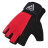 Рукавички для фітнесу RDX W1 Half Red Plus M (WGA-W1HR-M+)