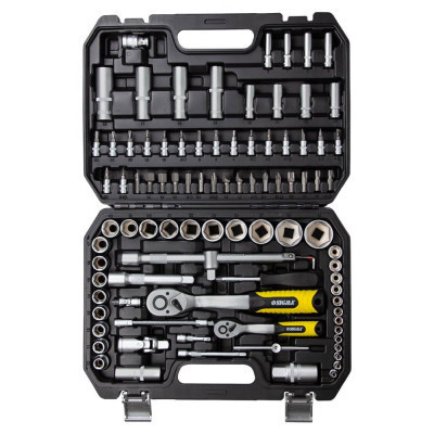Набір інструментів Sigma насадок торцевих та біт 1/4&quot;, 1/2&quot; 94шт CrV mid (6003761)