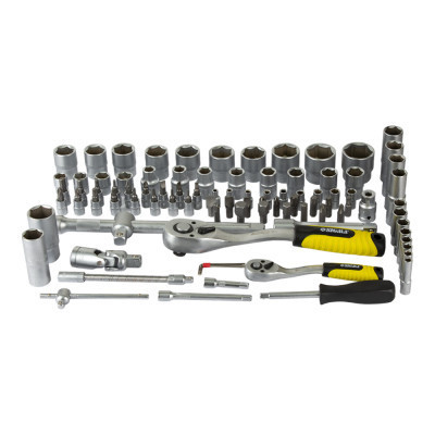 Набір інструментів Sigma насадок торцевих та біт 1/4&quot;, 1/2&quot; 94шт CrV mid (6003761)