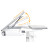 Парта Mealux Edmonton Multicolor G Liite (BD-610 W/MC + G Lite)