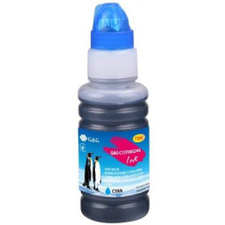 Чорнило G&amp;G Epson L31XX cyan, контейнер 70мл (G&amp;G-C13T00S24A)