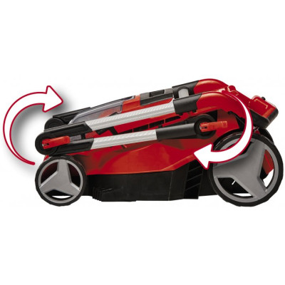Газонокосарка Einhell PXC GE-CM 36/37 Li 36V(18+18), 37см, 45л, 25-75мм (без АКБ та ЗП) (3413172)