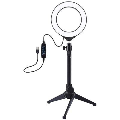Набір блогера Puluz Ring USB LED lamp 4.7&quot;+ table tripod (PKT3031)