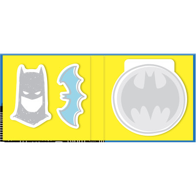Стікер-закладка Kite набір з клейкою смужкою DC Comics (DC22-477-2)