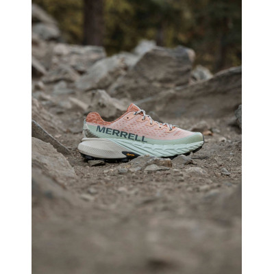Кросівки Merrell Agility Peak 5 W peach/spray - 38.5 - персиковий/зелений (036.0623)