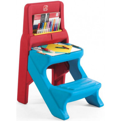 Набір для творчості Step2 Art Easel Парта з сидінням і дошкою для творчості (41378)
