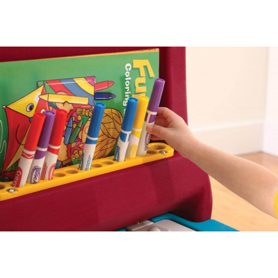 Набір для творчості Step2 Art Easel Парта з сидінням і дошкою для творчості (41378)