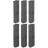 Шкарпетки Nike U NK ED PLS CSH CRW 6PR-132 SX6897-065 38-42 6 пар Сірі (195241138695)