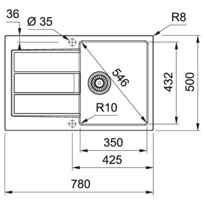 Мийка кухонна Franke Sirius 2.0 S2D 611-78 (143.0621.334)