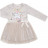 Плаття дитяче POP FASHION з фатиновою спідницею з єдинорогом (6738-98G-beige)
