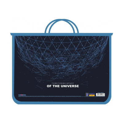 Папка - портфель Cool For School пластиковий на блискавці Fast (CF30000-04)