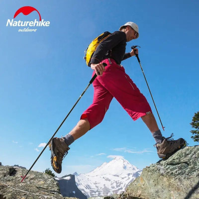 Трекінгові палиці Naturehike ST08 NH18D020-Z 110 см бордова 1 шт (6927595748527)