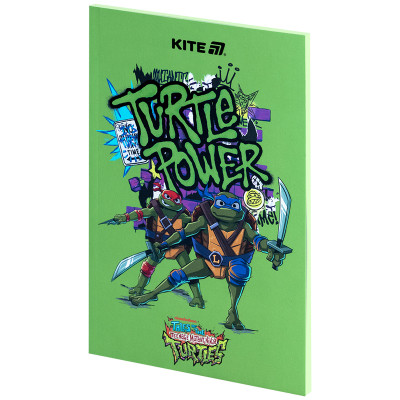 Блокнот Kite А5 Ninja Turtles 1 термобіндер, 64 аркуші, нелінований (NT25-193-1)