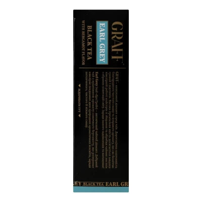 Чай Graff Earl Grey з бергамотом 25х2 г (4820279610078)
