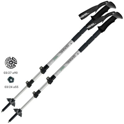 Трекінгові палиці Gabel Mont Blanc Tour Lite black/green (034.0021)
