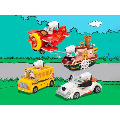 Конструктор Pantasy Snoopy - Біплан (86905)