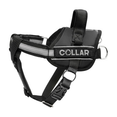 Шлея для собак Dog Extreme Police N2 40-60 см чорна (07051)