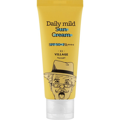 Засіб від засмаги Village 11 Factory Daily Mild Sun Cream SPF 50+ PA++++ 50 мл (8809663751159)