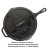 Сковорода туристична Groenberg Hekla Pan 30 cm / 3 L Black (266023) (DAS303248)