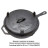 Сковорода туристична Groenberg Hekla Pan 30 cm / 3 L Black (266023) (DAS303248)