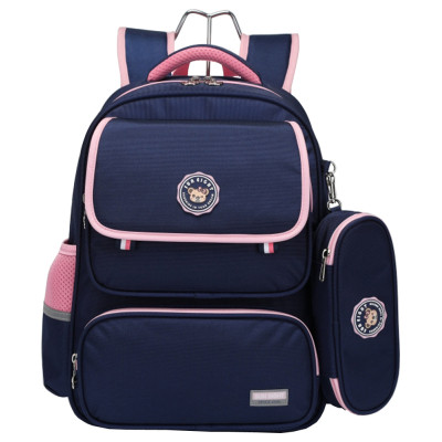 Рюкзак шкільний Cool For School 16&quot; Синій з рожевим (2852-navy-pink)