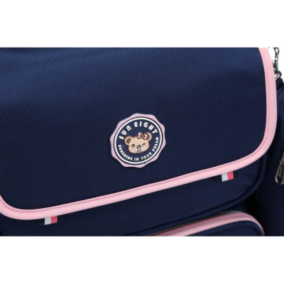 Рюкзак шкільний Cool For School 16&quot; Синій з рожевим (2852-navy-pink)