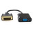 Перехідник DVI 24+1 M to VGA F 1080p Vinga (VCPDVI241VGA)