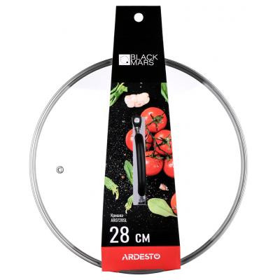 Кришка для посуду Ardesto Black Mars 28 см (AR0728SL)