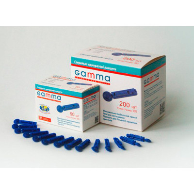 Ланцети Gamma 50 шт. (7640162324649)
