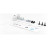Патч-панель 1U 19&quot;, 6xLC duplex, incl, Splice Cass, OM3 Color Pigtails, Adapter Digitus (DN-96330/3)
