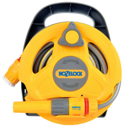 Шланг для поливу HoZelock з катушкою d12,5мм 10м+4 конектори Мікро Click &amp; Go (10571)