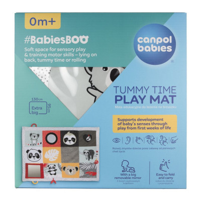 Дитячий килимок Canpol для ігор на животику BabiesBoo (68/094)
