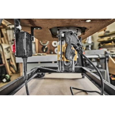 Фрезер DeWALT 9000 - 22000 об/хв, цанговий патрон 12 мм, пульт ДК, кейс TSTAK (DWE627KT)