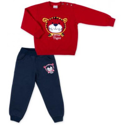 Набір дитячого одягу Breeze кофта зі штанами &quot;Little Tiger&quot; (7214-92B-red)
