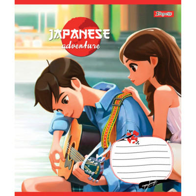 Зошит 1 вересня Japanese adventure А5 24 аркушів клітинка (767004)