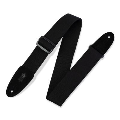 Ремінь для гітари Levy&#039;s Classics Series Cotton Guitar Strap Black (MC8-BLK)