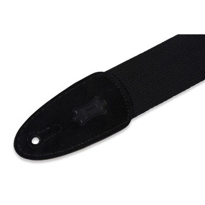 Ремінь для гітари Levy&#039;s Classics Series Cotton Guitar Strap Black (MC8-BLK)