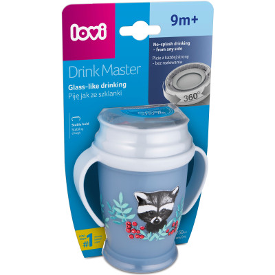 Поїльник-непроливайка Lovi 360 Drink Master Wild Soul Boy 250 мл (1/605new)