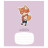 Зошит Школярик Fany cute momen 12 аркушів лінія (012-3267L)