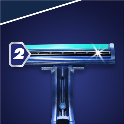 Бритва Gillette одноразовая Blue 2 Plus 5 шт (3014260283254)