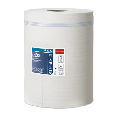 Паперові рушники Tork Reflex 1 шар 857 відривів 1 рулон (473242)