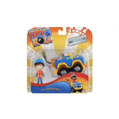 Ігровий набір Rev&amp;Roll Рев та Рамбл DieCast Рев та Рамбл (EU881011)