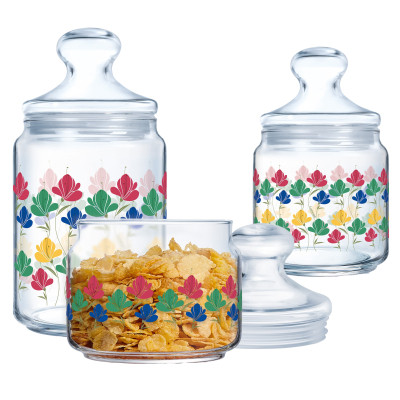 Банка Luminarc Club Fluury Набір 3 шт (X1070)